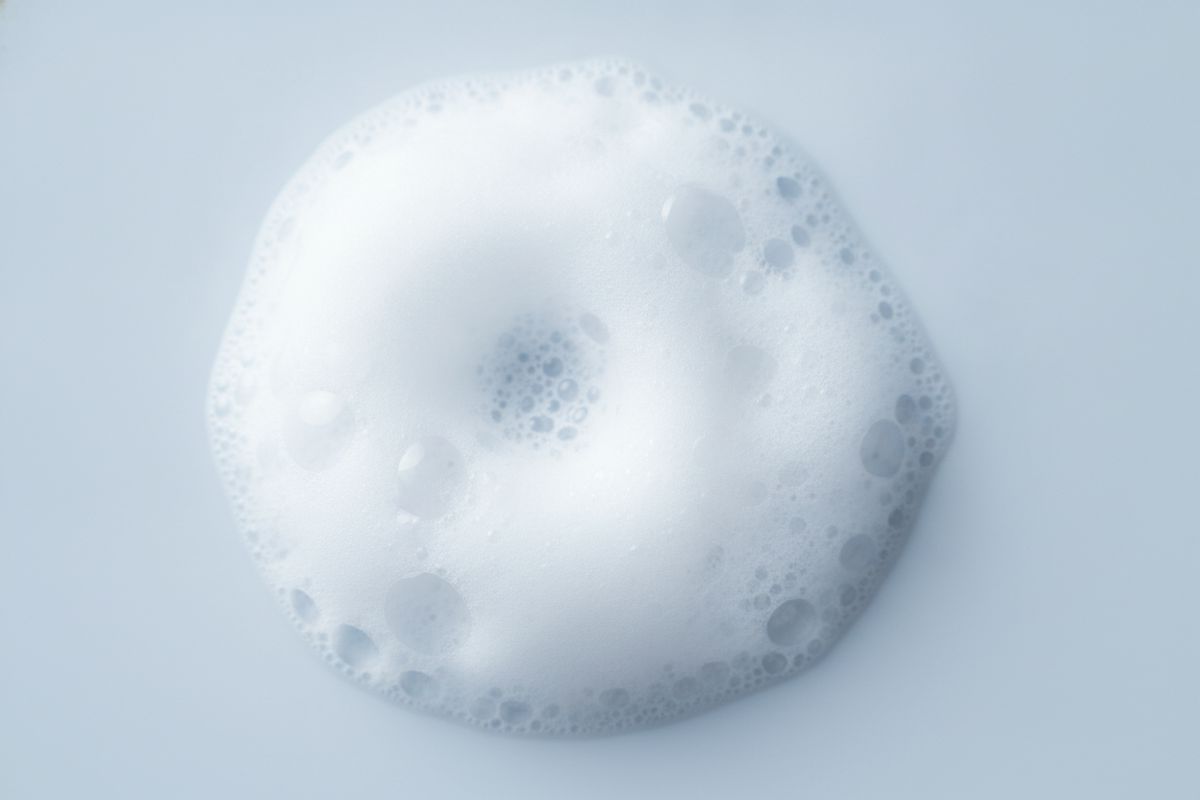Soft cleansing foam